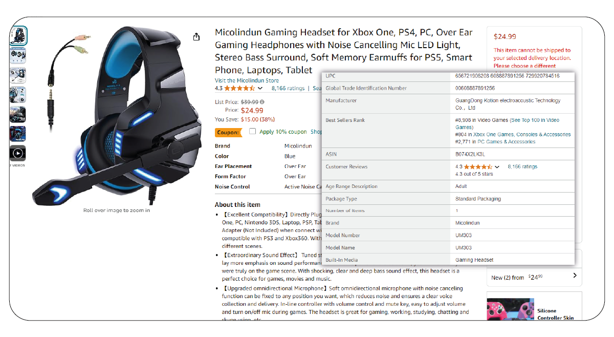 Assigning Filters (Manufacturer, Models, and Years